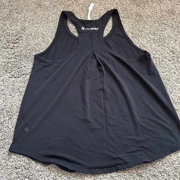 Lululemon Love Tank *Pleated size 10 TEAM PHLY - Picture 3 of 5